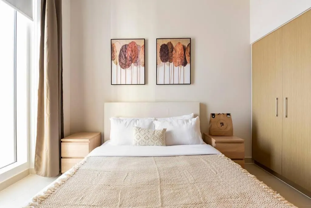 Lägenhet Luxury Harbour Gate 3 Bedroom Apt Dubai Förenade Arabemiraten